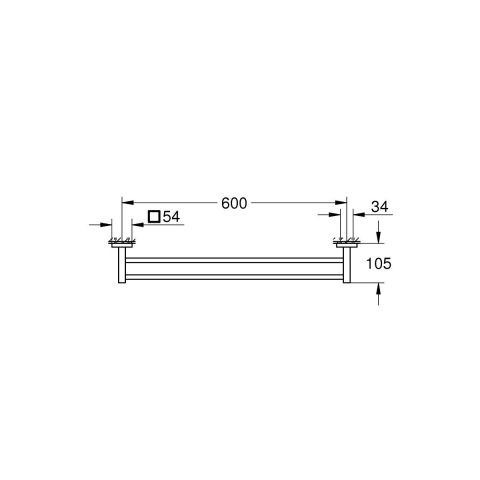 Grohe Start bară negru 411042430 [1]