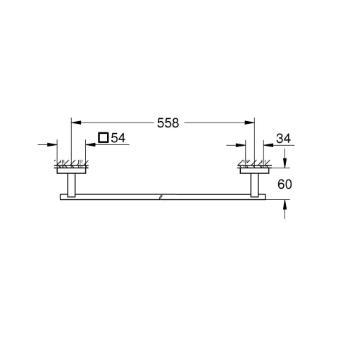 Grohe Start Cube bară negru 410892430 [1]