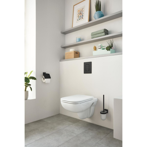 Grohe Start Cube suport pentru hârtie igienică negru 411022430 [3]