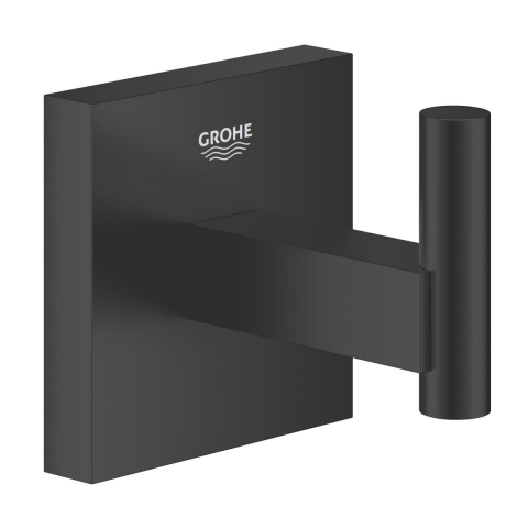 Cuiere si suporturi prosoape - Grohe Start Cube suport prosop negru 409612430