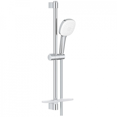 Grohe Tempesta Cube 110 Set dus cu bara 60 cm si savoniera 2 jeturi, crom [1]