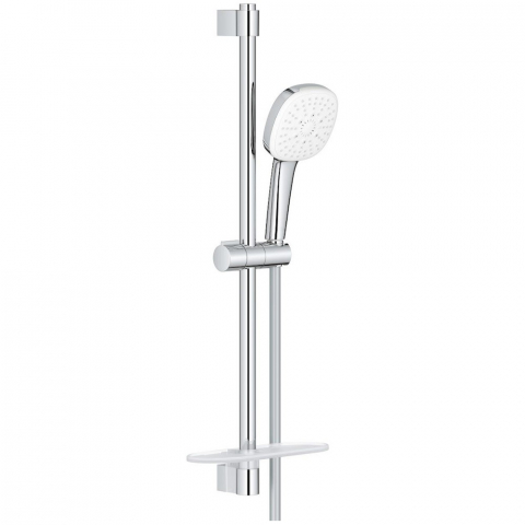 Grohe Tempesta Cube 110 Set dus cu bara 60 cm si savoniera 3 jeturi, crom [1]