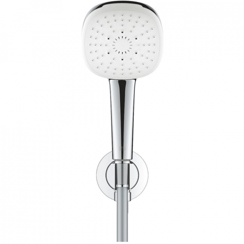 Grohe Tempesta Cube 110 Set dus cu suport si cot iesire, 3 jeturi [1]