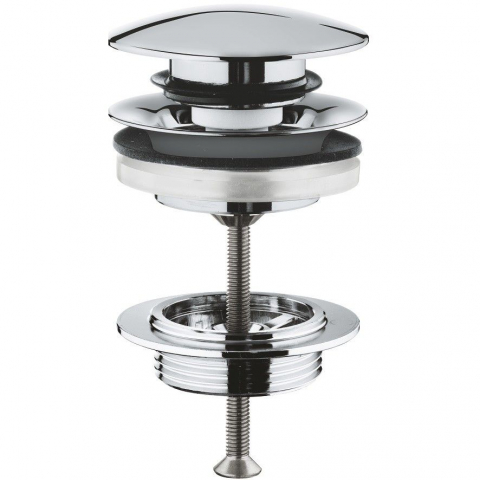 Sifoane si ventile lavoar - Grohe Ventil click-clack, crom