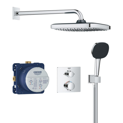 Sisteme de dus - Grohe Vitalio Comfort set de duș ascuns cu termostat da StarLight Chrome 34882000