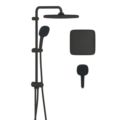 Grohe Vitalio Comfort set de duș perete da negru 266982431 [2]