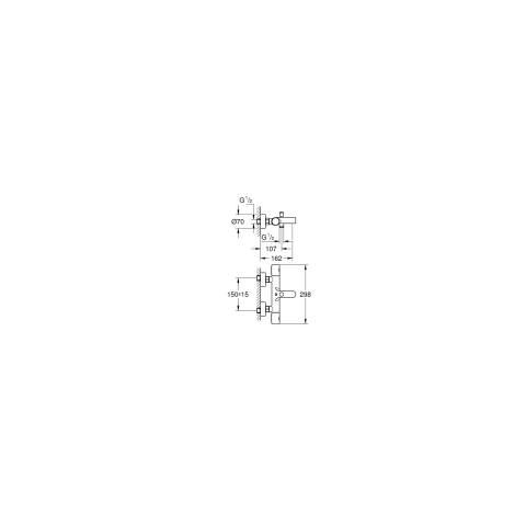 Grohe Vitalio SmartActive set de duș perete crom 26596000 [1]