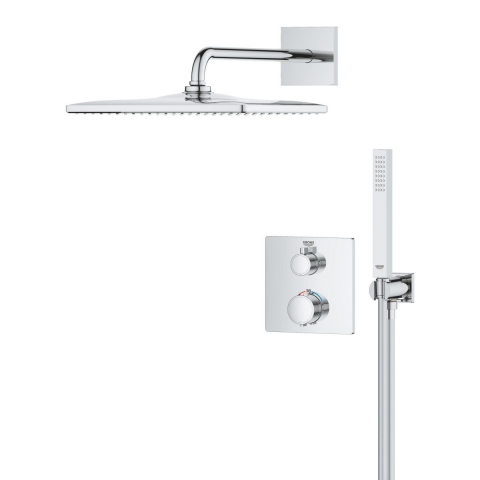 Grohe Vitalio Start set de duș ascuns cu termostat da crom 34881000 [2]