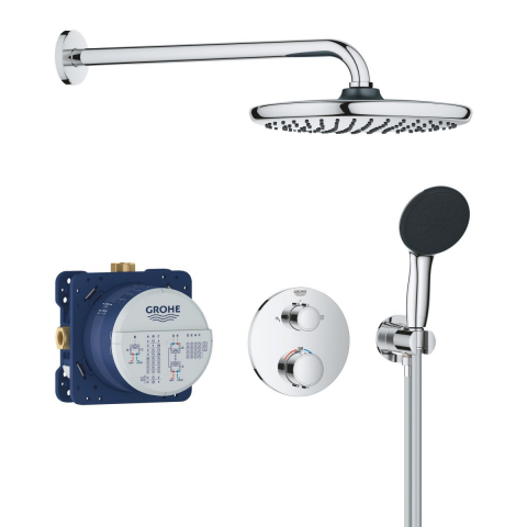 Sisteme de dus - Grohe Vitalio Start set de duș ascuns cu termostat da crom 34883000