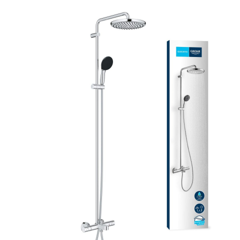 Grohe Vitalio Start System set cadă și duș perete cu termostat da crom 26988001 [8]
