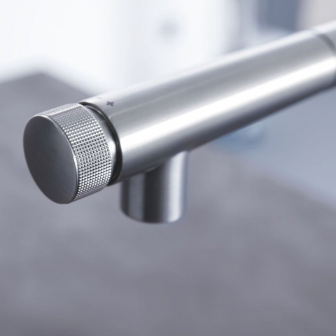Grohe Zedra Baterie chiuveta bucatarie cu dus extractibil si buton SmartControl, crom [2]