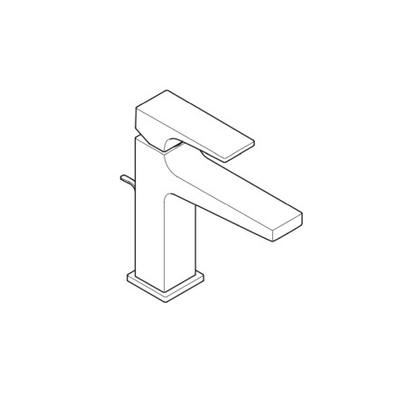 Hansgrohe, Metropol, baterie lavoar cu ventil, crom [3]
