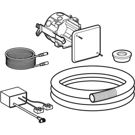 Kit de instalare Geberit pentru clapeta cu actionare electronica [1]