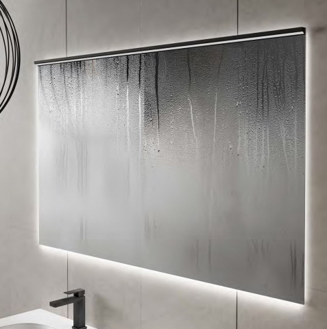 Oglinzi cu iluminare - Kolpa San Quadrum Oglinda cu iluminare LED 110x80 cm