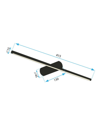 Lampa de perete LED 40CM APP1347 auriu [6]