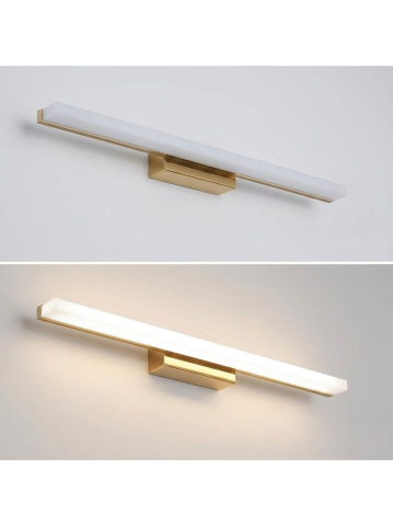 Aplica perete LED 40cm Toolight APP1848-1W auriu 400x75x50mm [3]