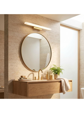 Aplica perete LED 40cm Toolight APP1848-1W auriu 400x75x50mm [2]
