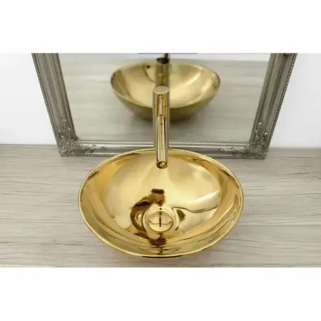 Lavoar auriu pe blat Rea Sofia 41 cm [3]