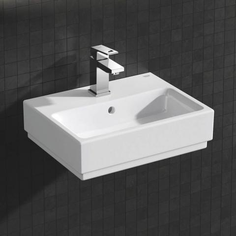 Lavoar baie suspendat Grohe Cube Ceramic 45x35 cm, tratament PureGuard [1]