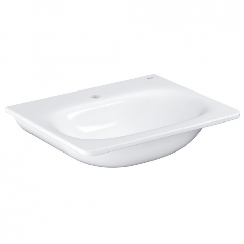 Lavoare pe perete - Lavoar baie suspendat Grohe Essence 60x49 cm, tratament PureGuard