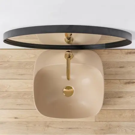 Lavoar bej mat pe blat Rea Luiza 42 cm [2]