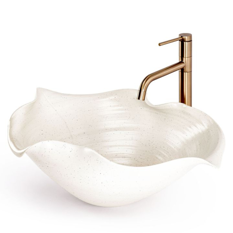 Lavoar ceramic pentru blat REA HM-02 Handmade ART [3]