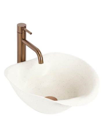 Lavoar ceramic pentru blat REA HM-34B Handmade ART [1]