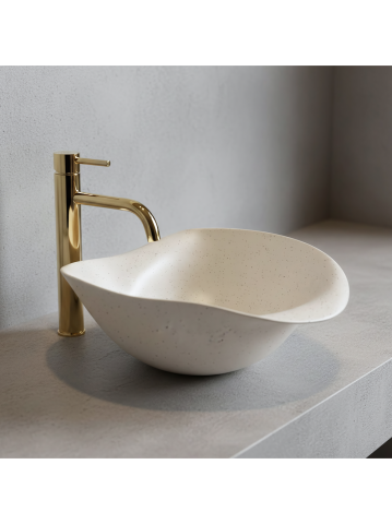 Lavoar ceramic pentru blat REA HM-34B Handmade ART [4]