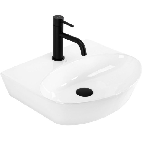 Lavoare pe blat - Lavoar ceramic pentru blat REA Kim 46