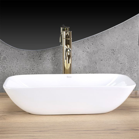 Lavoar ceramic pentru blat Rea Maria [2]