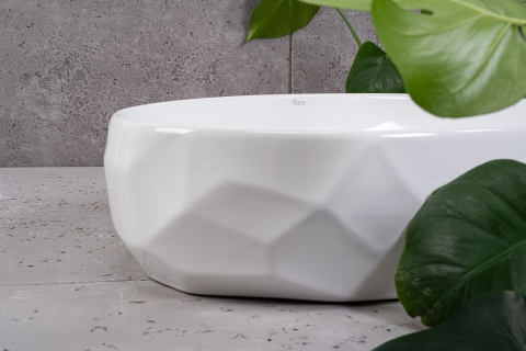 Lavoar ceramic pentru blat REA Maya [1]