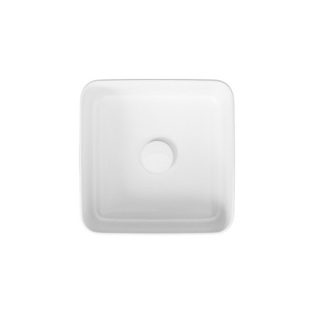 Lavoar Cersanit, Crea, patrat pe blat, 35 cm, alb [4]