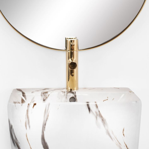 Lavoar de sine stătător REA ceramic de podea ARIS [1]