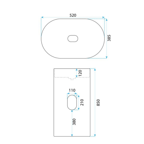 Lavoar de sine stătător Rea DOLCE [6]