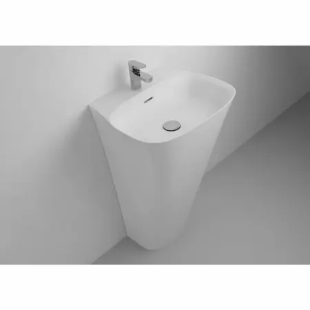 Obiecte Sanitare - Lavoar din compozit Marmite Narvi Freestanding 52x45 cm