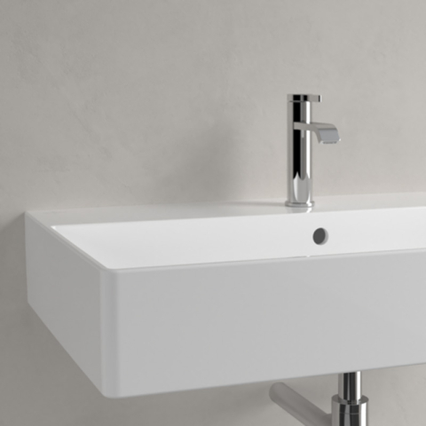 Lavoar dreptunghiular Villeroy & Boch, Memento 80 cm, cu preaplin și orificiu pentru baterie [5]