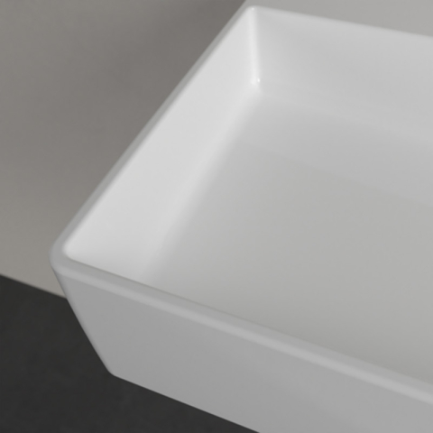 Lavoar dreptunghiular Villeroy & Boch, Memento 80 cm, cu preaplin și orificiu pentru baterie [6]