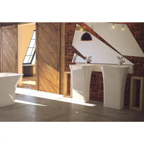 Lavoar freestanding Besco Assos 40x50x85 cm [3]