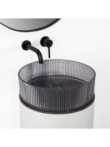 Lavoar freestanding Ceramic Rea Ingrid Grey [5]