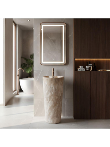 Lavoar freestanding de sine stătător Ceramic Rea Blanka Savana Matt [4]