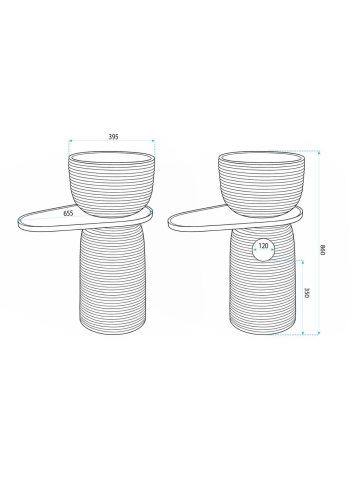 Lavoar freestanding REA Azalia [8]