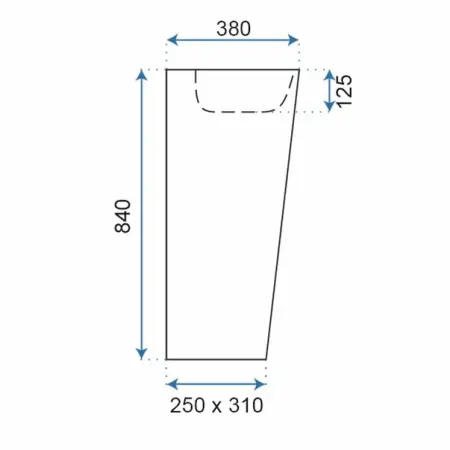 Lavoar freestanding Rea Daria [3]