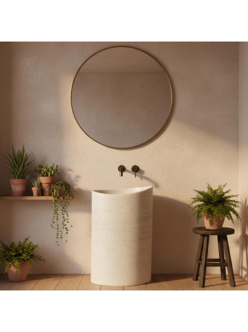 Obiecte Sanitare - Lavoar freestanding REA Merlo