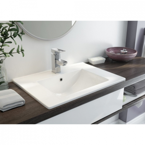 Lavoar incastrat Deante Floks alb 45x60cm [2]
