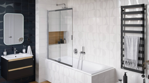 Lavoar pentru mobilier Excellent AS 61x46,5 cm dreptunghiular alb lucios [3]