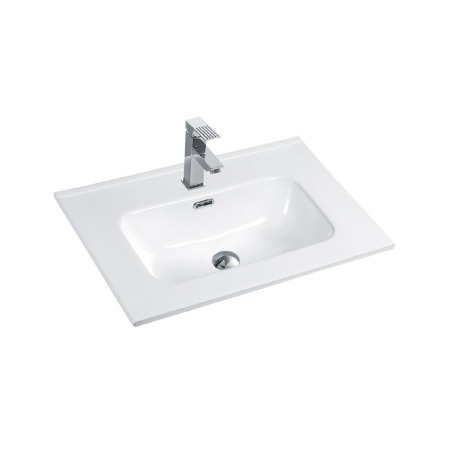 Lavoare incastrabile - Lavoar incastrat, Fluminia, Siena-60, dreptunghiular, alb