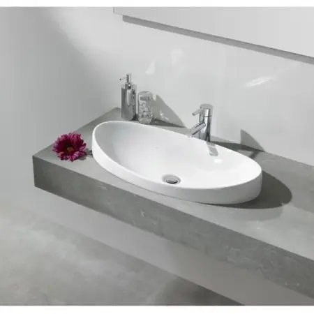 Lavoar incastrat Gala Klea alb 65 cm [1]