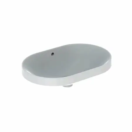 Obiecte Sanitare - Lavoar incastrat Geberit Variform eliptic cu preaplin 60x40 cm