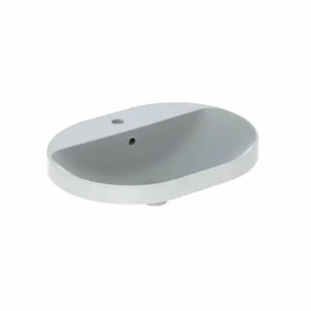 Obiecte Sanitare - Lavoar incastrat Geberit Variform eliptic cu preaplin 60x45 cm