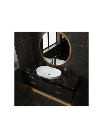 Lavoar pe blat BASARO TERRA alb [2]